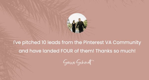 Become A Pinterest VA Today program student success stories