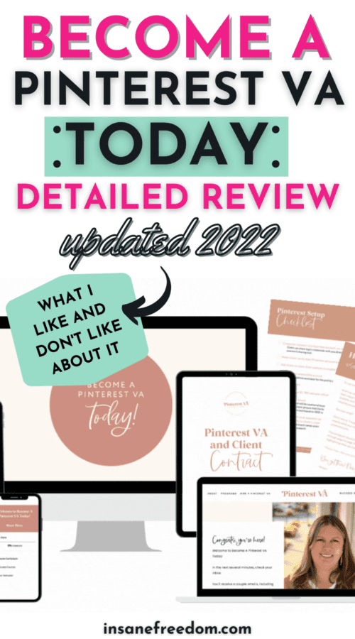 Updated 2022 become a Pinterest VA today course review