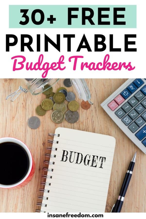 Want to finally get crystal clear about where every single dollar you have is going? Start by grabbing a copy of these 30+ free and awesome printable budget trackers and worksheets!