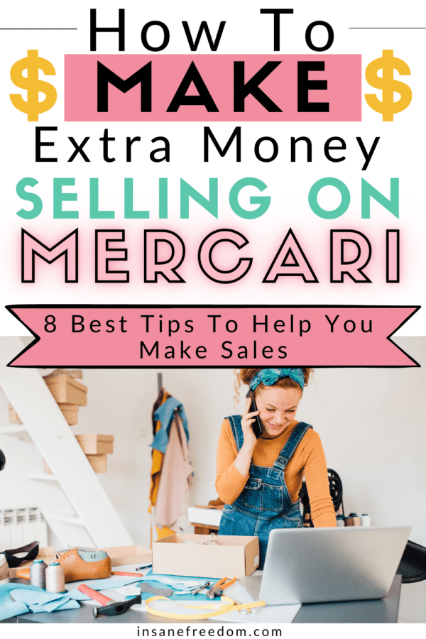 Want to make extra money selling items on Mercari? These 8 tips will help you be a successful seller on Mercari in no time!