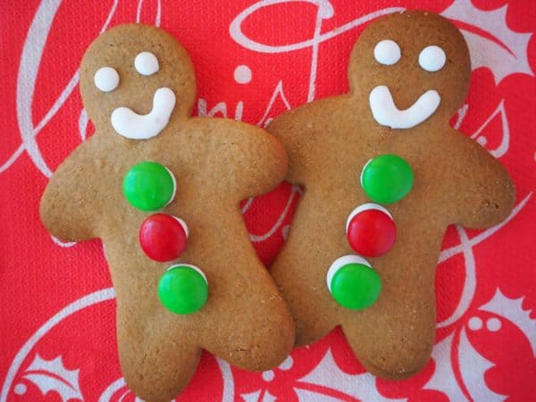 Make homemade gingerbread cookies to save money for Christmas!