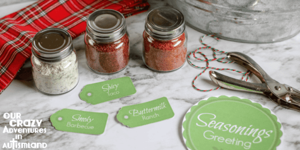 homemade seasoning sets DIY Christmas gifts