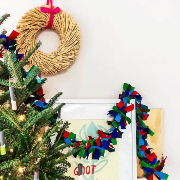 DIY Felt Christmas garland