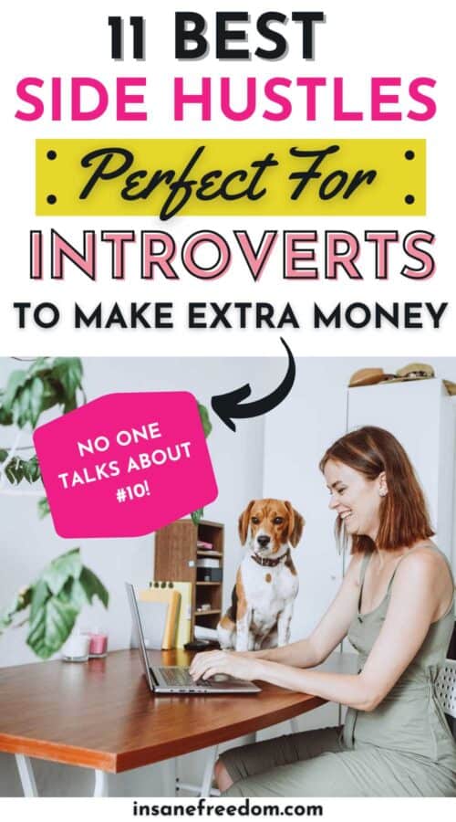 11 of the best side hustles for introverts who want to make money online without too much social interactions